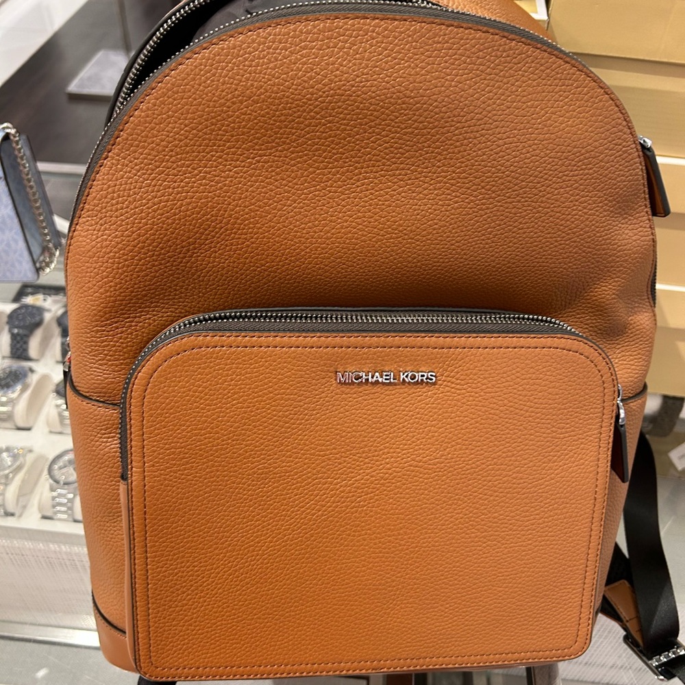 Michael Kors Cooper Laptop Luggage Commuter Backpack Large With Straps NWT